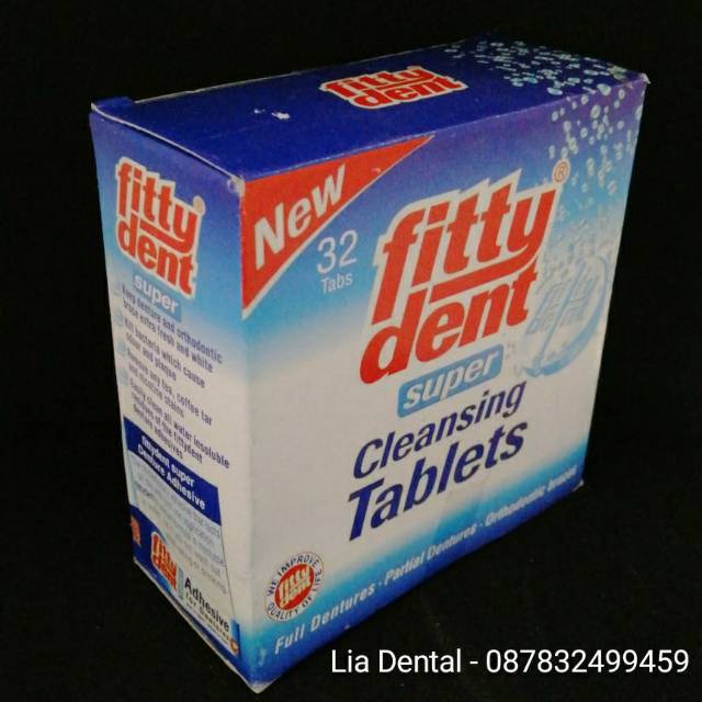 FITTYDENT CLEANSING TABLETS (2022)