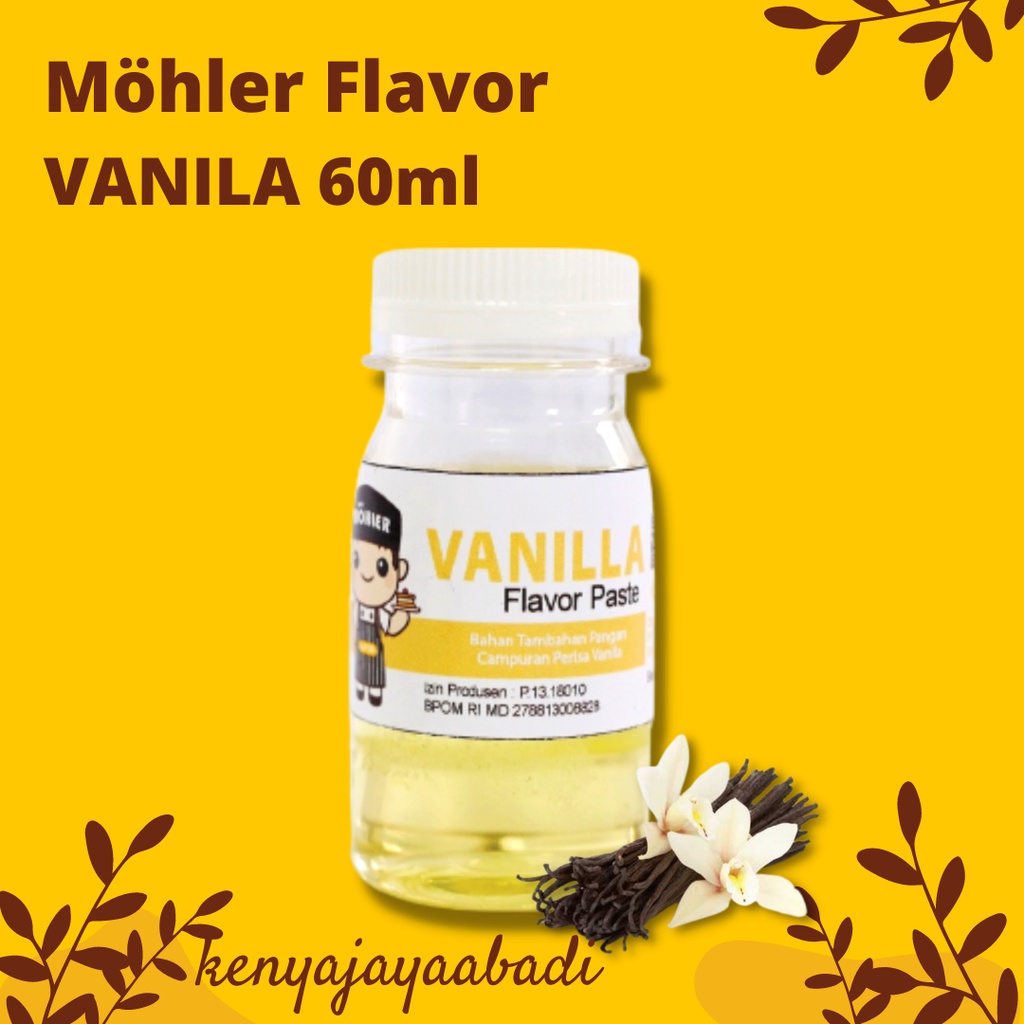 

MOHLER IN STOCK!!! kenyajayaabadi✅ MOHLER 60ml rasa VANILA / ice doger | Pasta perisa pewarna Möhler Flavor Paste ES VANILA- Pasta Perisa & Pewarna es doger 60Gr / Pasta perisa pewarna white | Bahan tambahan pangan untuk penguat Aroma recomended