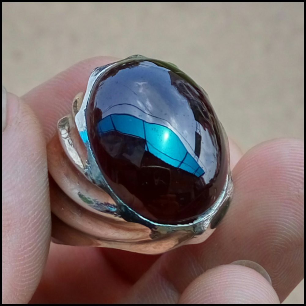 CINCIN BATU AKIK NATURAL RED GARNET HIGH QUALITY BIG SIZE TERMURAH
