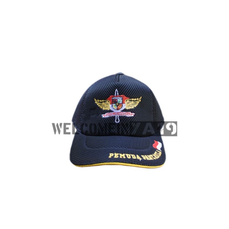 Topi Pemuda Pancasila Wings / Topi Pemuda Pancasila Jala Tulisan Kecil