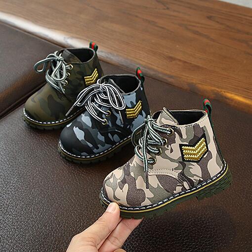 Sepatu Boot Anak Motif Camo Army | Shopee Indonesia