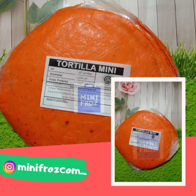 

TORTILLA 20CM ORANGE
