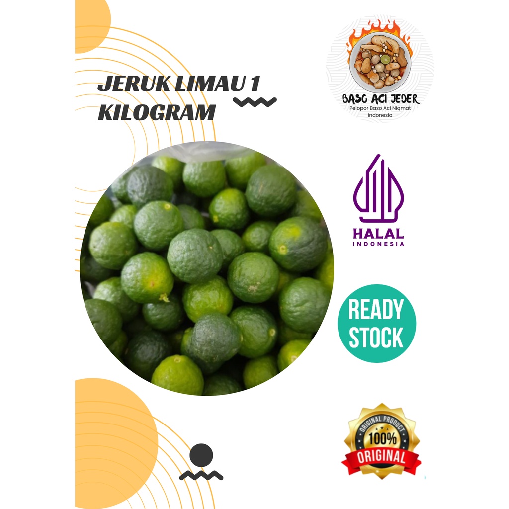 Jual Jeruk Limau Jeruk Limo Jeruk Sambal 1 Kilogram Kg Shopee Indonesia 