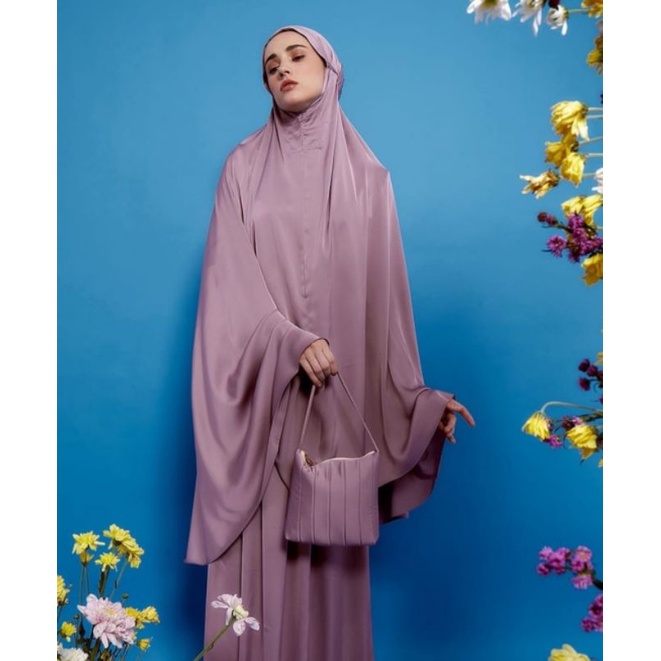 Mukena Jingga Scarves Lavender