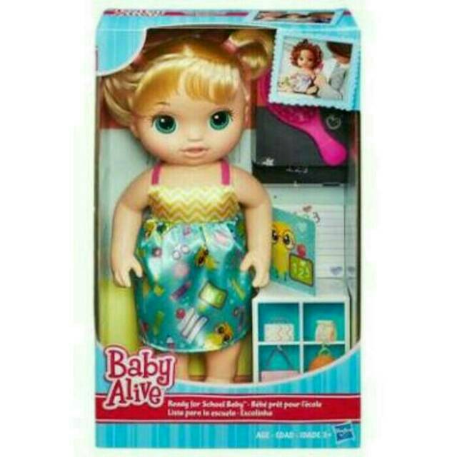 BABY ALIVE ORIGINAL BONEKA BABY ALIVE READY FOR SCHOOL