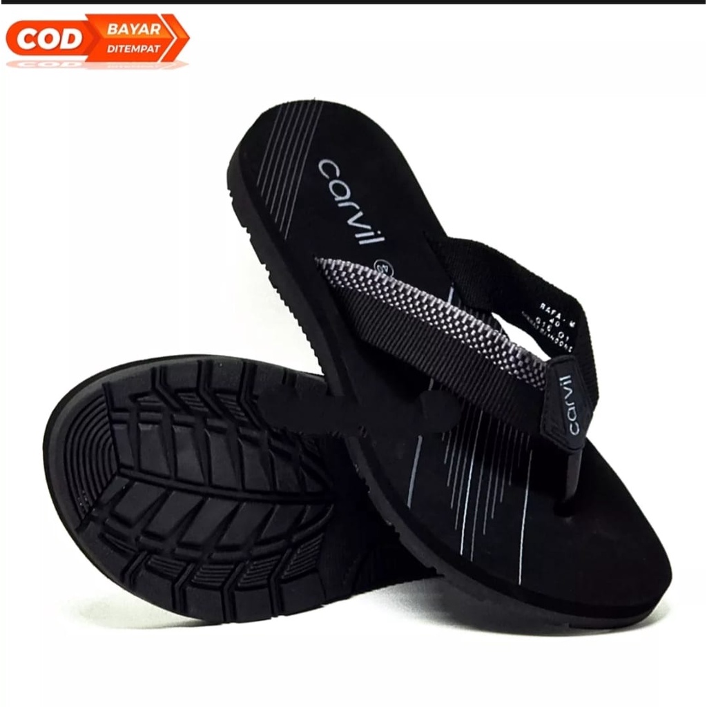SANDAL CARVIL/SANDAL JEPIT CARVIL PRIA/WANITA TERLARIS UK 33-44 USAHA MAJU STORE