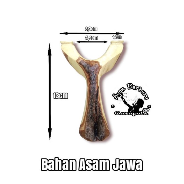 Ketapel dari kayu Asam jawa / Ayon Catapult