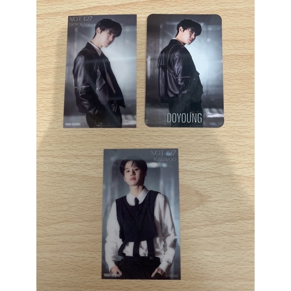 NCT 127 LOVEHOLIC PHOTOCARD DOYOUNG - JUNGWOO BENEFIT TOWER RECORD