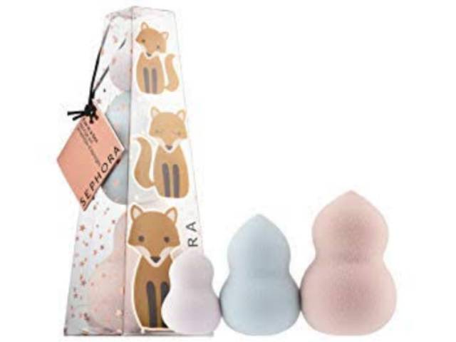SEPHORA FOX IN A BOX SPONGE SET