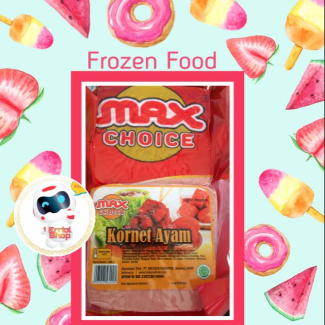 

Max Choice Kornet Ayam 400gr