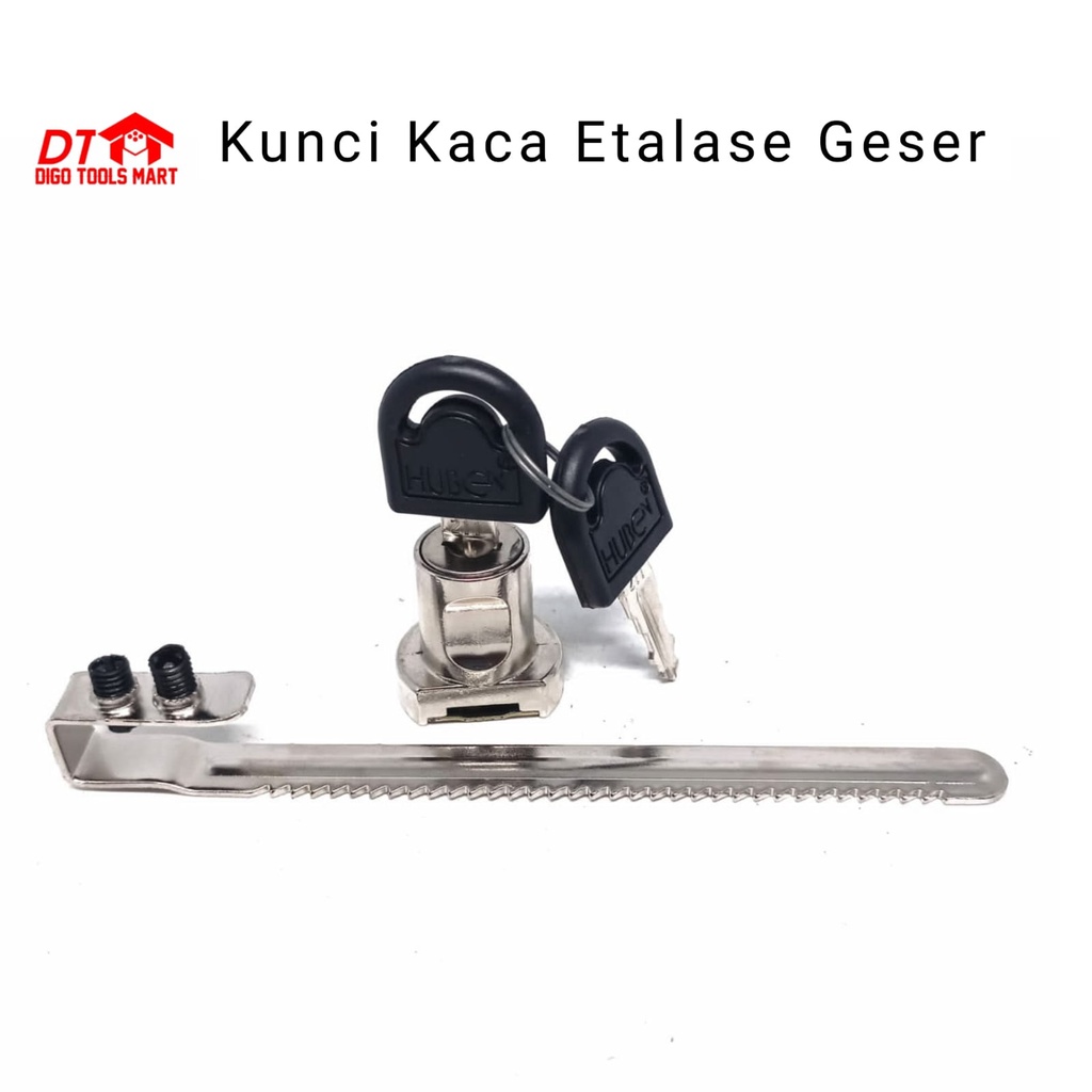 Kunci Kaca Etalase Geser Kunci Etalase Gergaji Rel