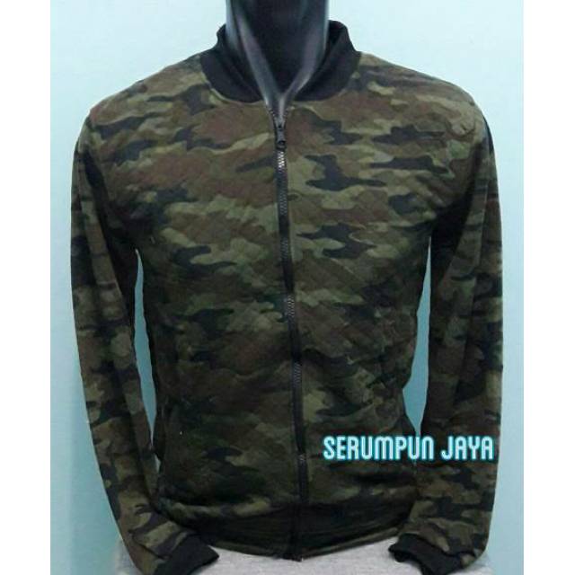 SWEATER ARMY BAHAN WAJIK ARMY - SWEATER ARMY ZIPPER WAJIK ARMY