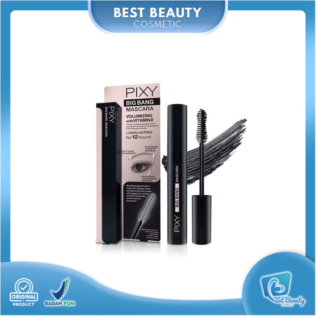 ★ BB ★ Pixy Big Bang Mascara -  Tahan Hingga 12 Jam