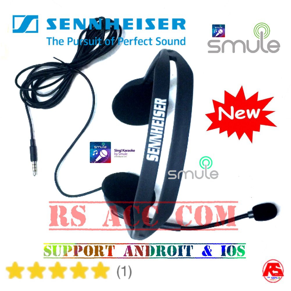 TERBARU SENNHEISER Mic Earphone Headset Handphone Khusus