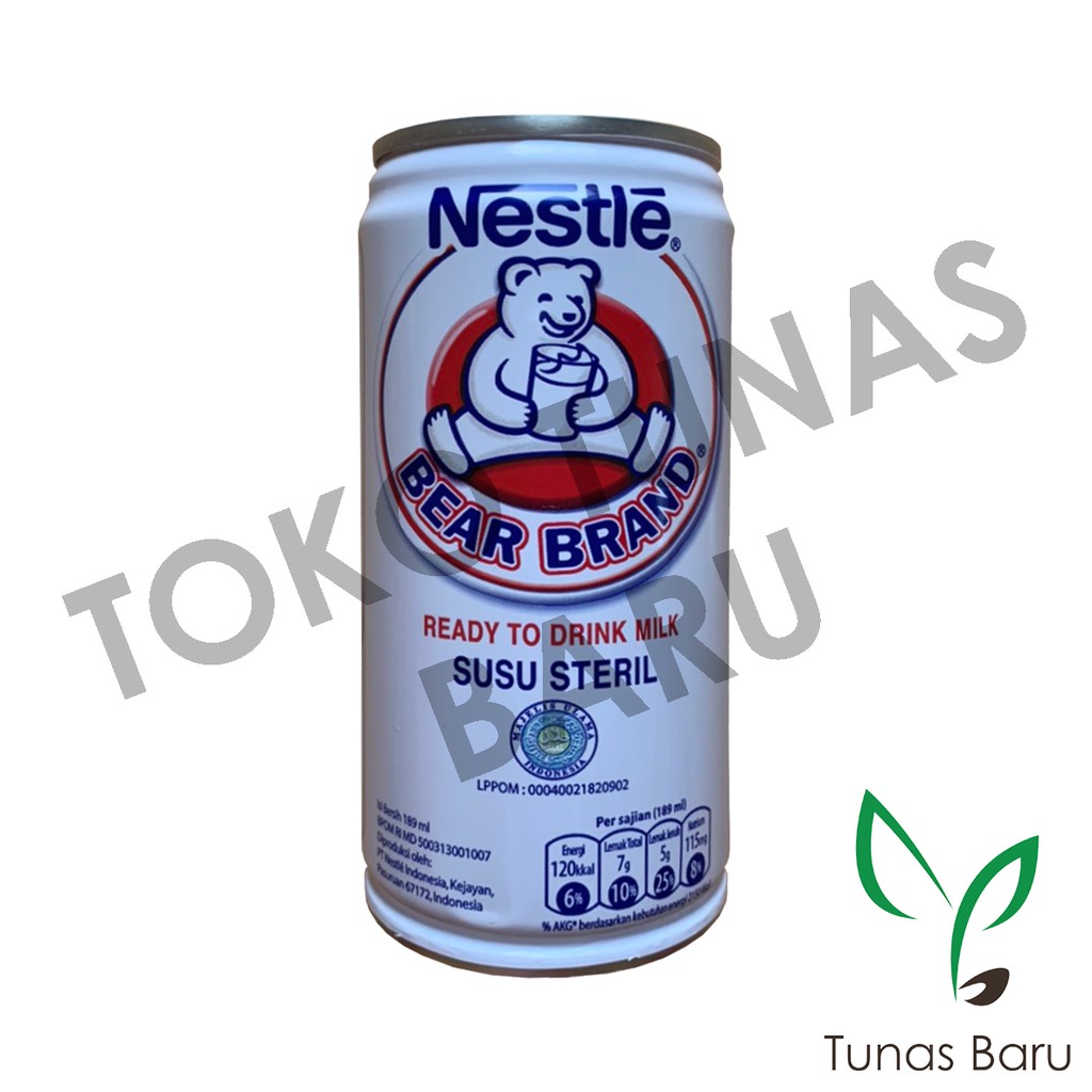 

Nestle Bear Brand Ready to Drink Milk Susu Steril