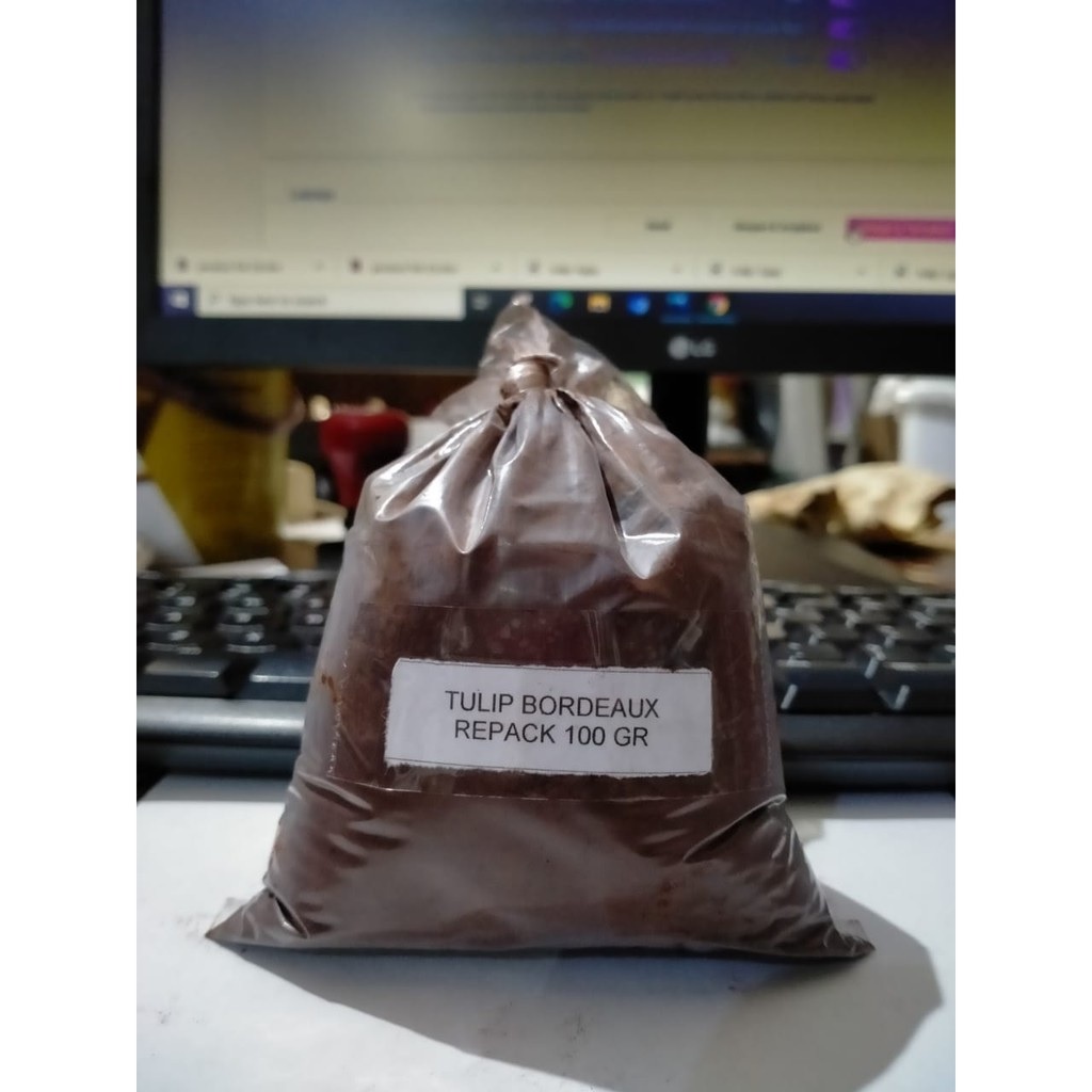 Coklat Bubuk Tulip Bordeaux - Coklat Bubuk Repack 100gram !!