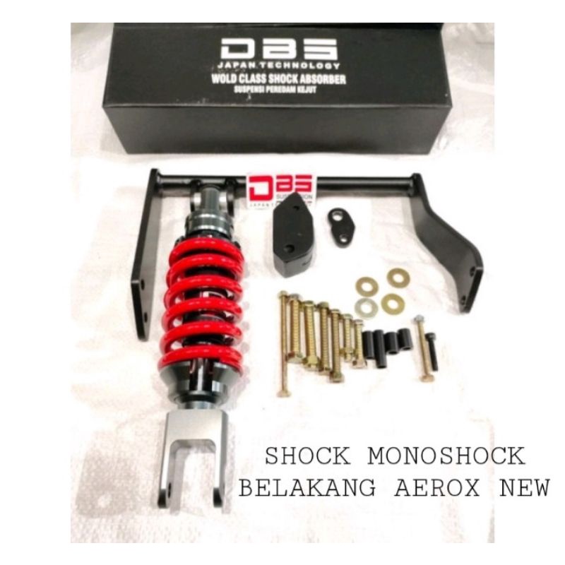 MONO SHOCK AEROX NEW BREAKET MONO SHOCK PLUS SHOCK YAMAHA AEROX 155 NEW &amp; PNP AEROX NEW