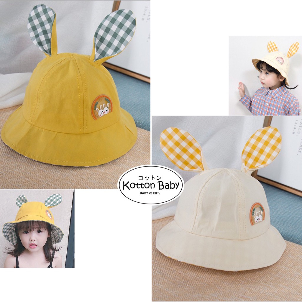 8-24 bln | TOPI BUCKET ANAK KARAKTER LUCU LAKI-LAKI PEREMPUAN UNISEX vol.F CASUAL GAUL