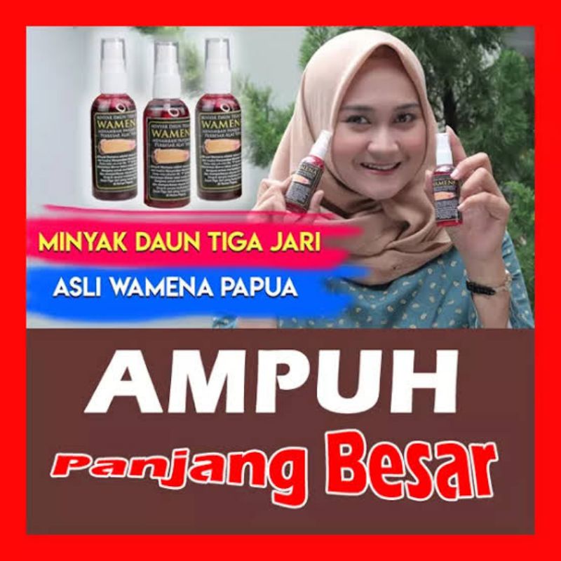 Minyak WAMENA Asli Daun Tiga Jari - Minyak Wamena Original 100% Papua - Daun Bungkus