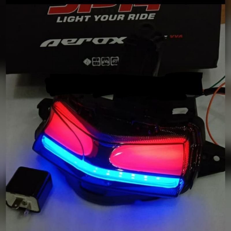 New LAMPU STOP AEROX JPA 3 IN 1 BONUS FLASHER SEN | STOP LAMP AEROX