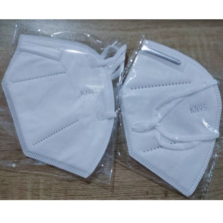 Masker KN95 5 lapis dipack plastik satu per satu