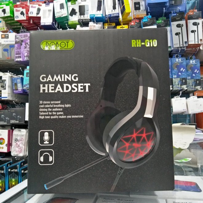 Headset Gaming Robot RH-G10 7 Color LED Light