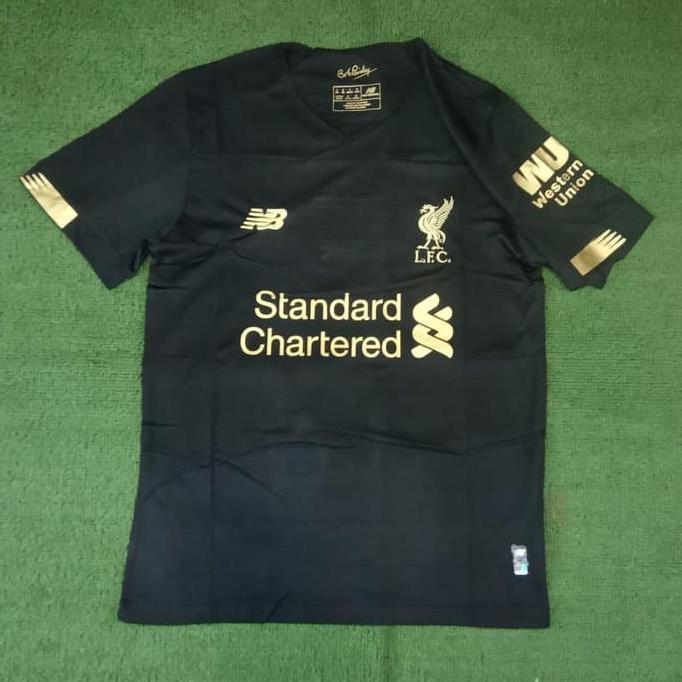 New Jersey Bola Liverpool Kiper Hitam