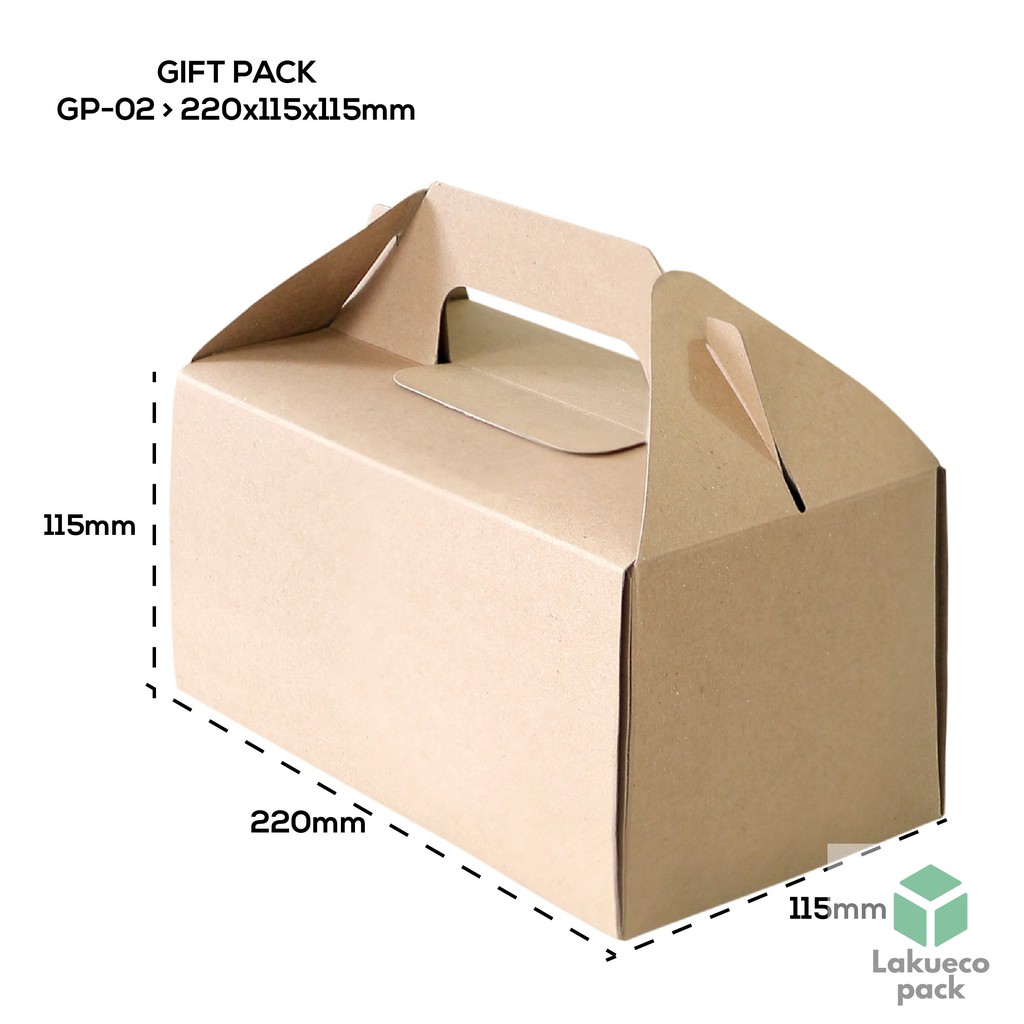 

Gift Pack Hampers Kantong Kemasan (Min. Order 50) GP02K4 Laminasi 22x11.5x11.5