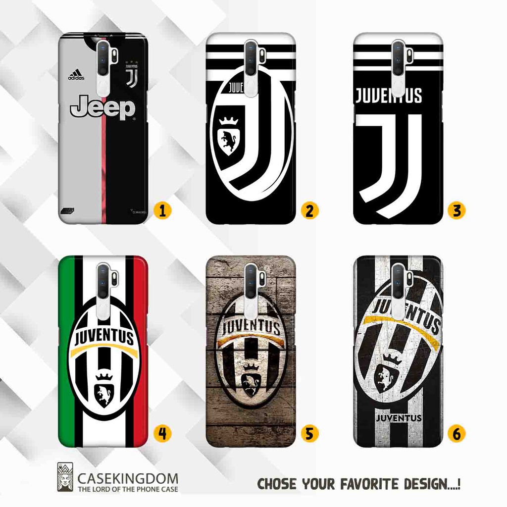 Premium Custom Case Oppo A9 2020 Juventus Casing Hardcase Full Print
