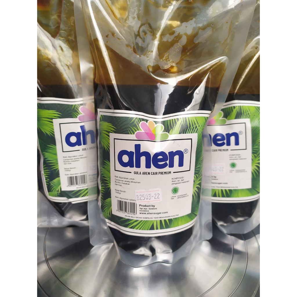Gula Aren Cair Ahen Pouch 1kg