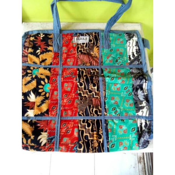tas batik perca ukuran jumbo