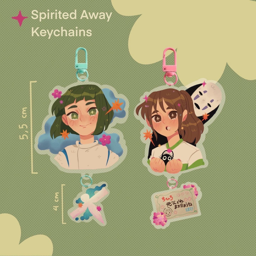 Spirited Away Keychains