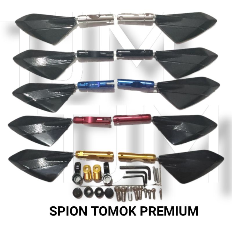 Spion motor variasi tomok cnc beat Vario Nmax Vixion Fu Cbr Ninja Mio model rizoma kakra