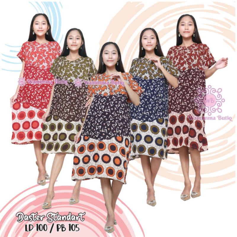 Daster Batik Murah Baju Tidur Batik Murah Adem Nyaman Daster Batik Pekalongan-Sari