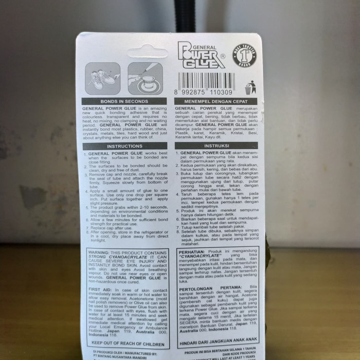 

Cantik Lem Power Glue General (Isi 12) Limited