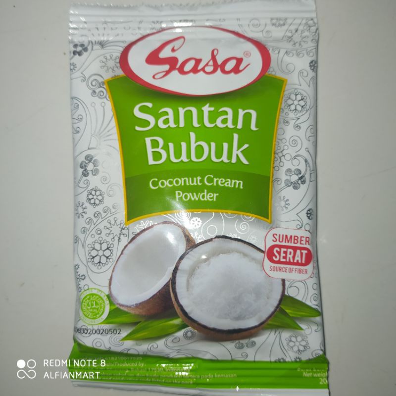 

Sasa Santan Bubuk - Coconut Cream Powder 20g