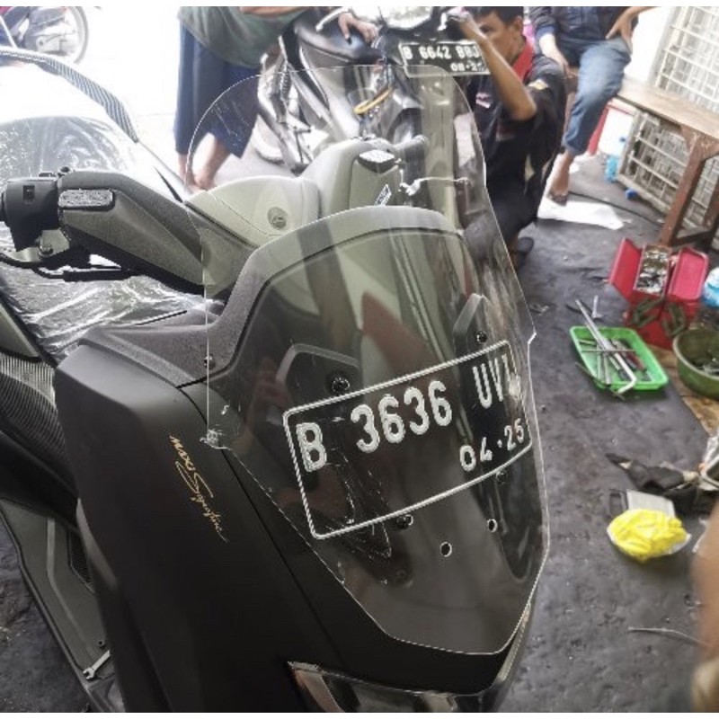 Visor windshield yamaha nmax old dan nmax new 2020 model xmax panjang 57cm ultimate tebal 3mm