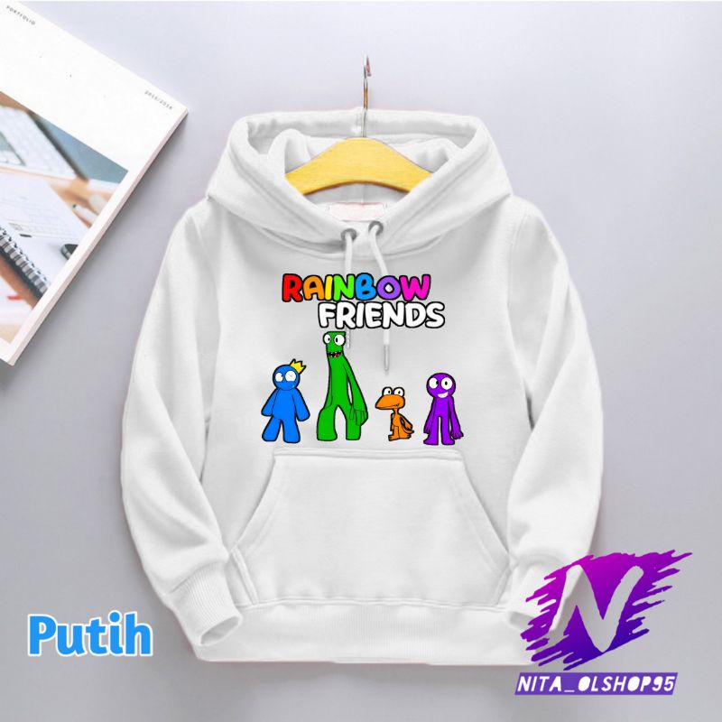 hoodie anak rainbow friends terlaris