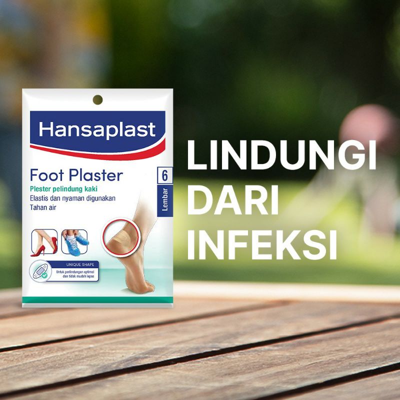 HANSAPLAST Foot Plester Isi 6 Lembar