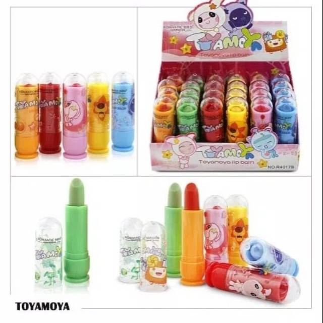 TOYAMOYA LIP BALM HARGA 6 PCS