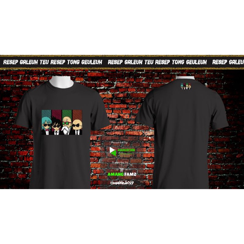 Kaos Baju Anime Dragon Ball Z DB-04 Kaos Dragon Ball Original Murah Kaos Terbaru