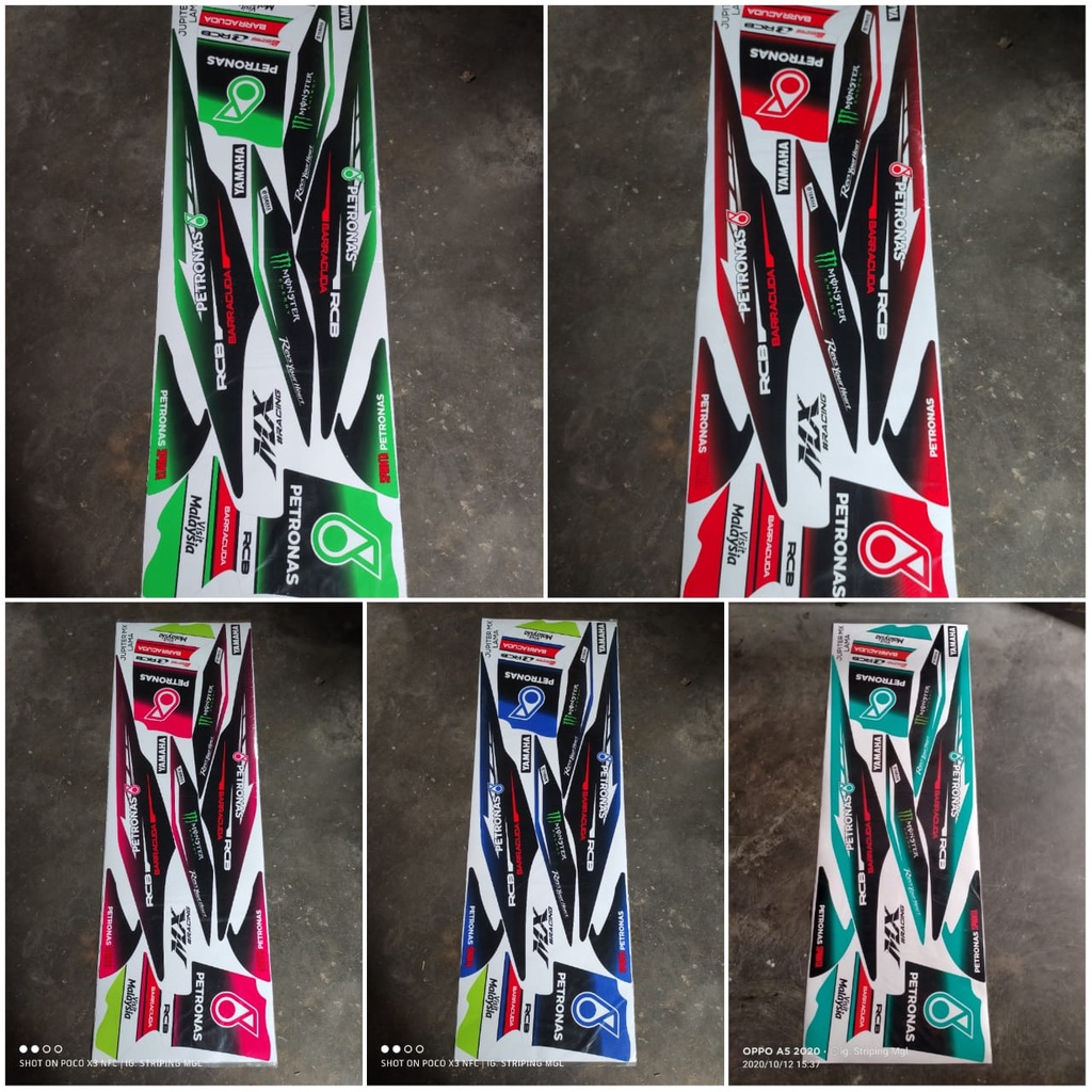 Striping Variasi Jupiter Mx old Mx Lama Petronas