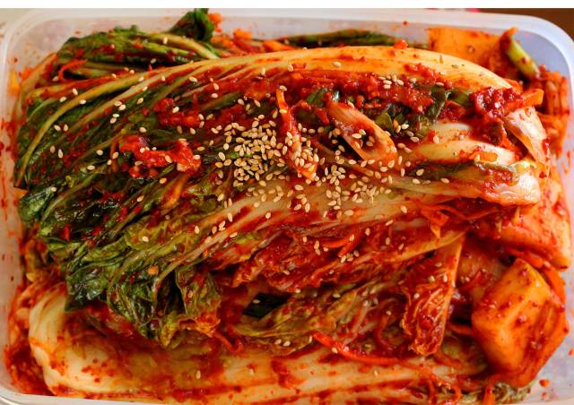 Kimchi 500gr halal sawi murah korean food snack cemilan pedas korean snack