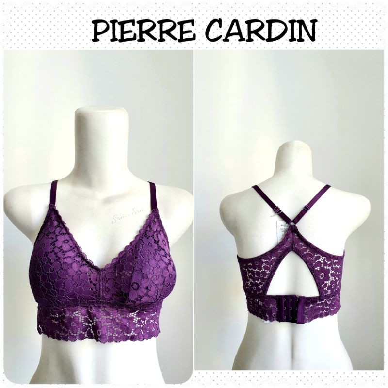 BRA tanpa kawat renda/lace cantik  PIERRE CARDIN 2336