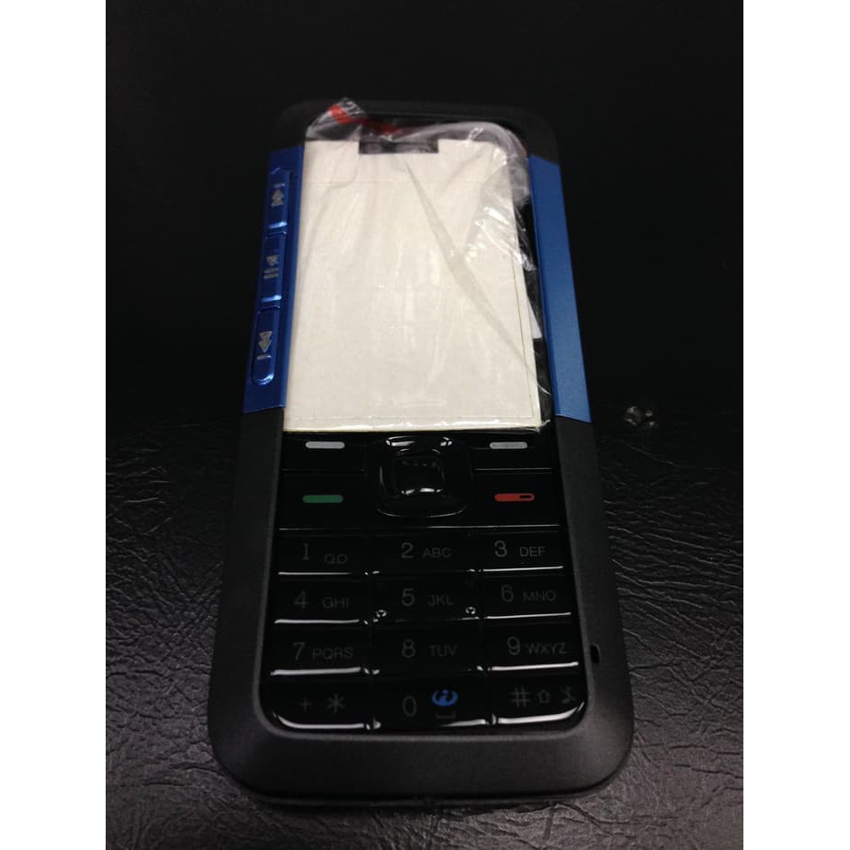 [termurah] Casing + Tulang Fullset Nokia 5310 XM Xpressmusic Biru Original Cina
