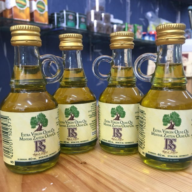 

MINYAK ZAITUN RS | EXTRA VIRGIN OLIVE OIL IMPOR DARI SPANYOL 40ml ASLI