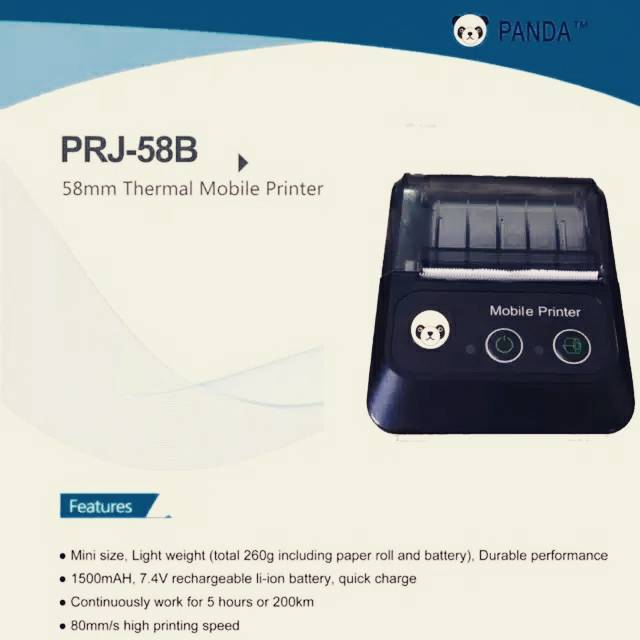 Mini printer bluetooth