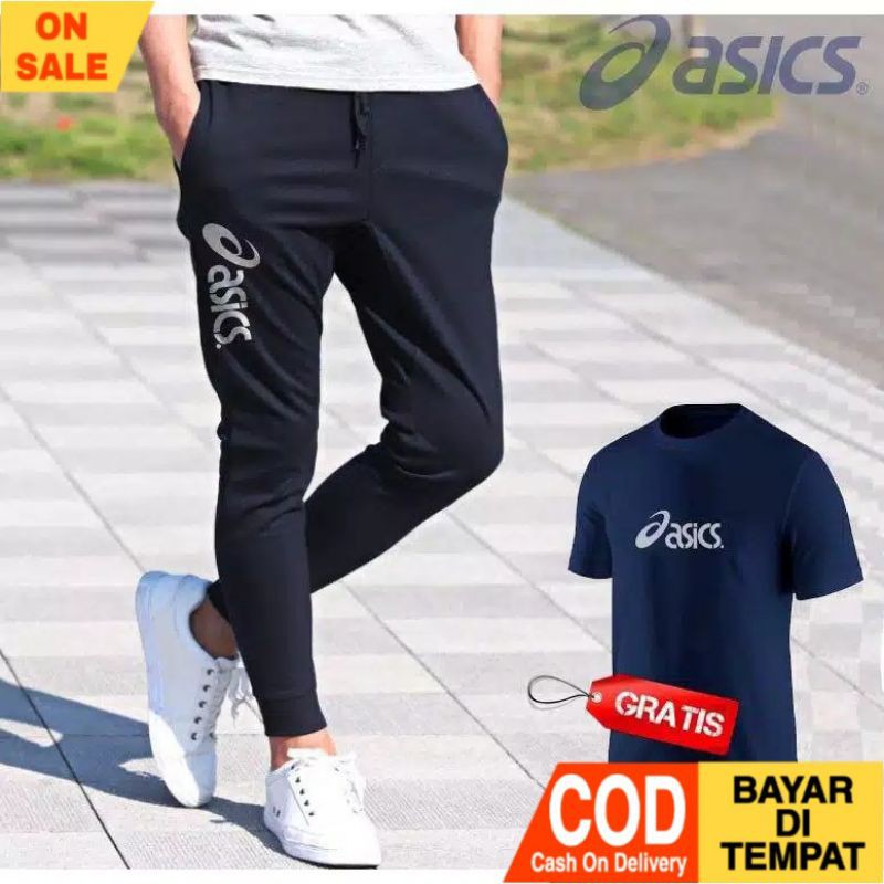 Celana training pria asics BIG SIZE BEST QUALITY