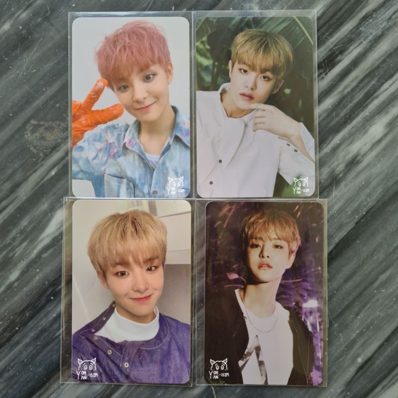 Photocard pc Treasure Jihoon ch 1 2 3 ktown