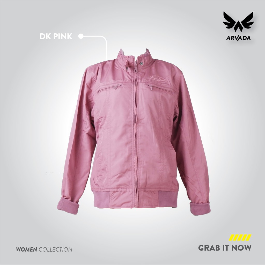Arvada Parasit Zipper Non Hood | Jaket Parasit Wanita Basic